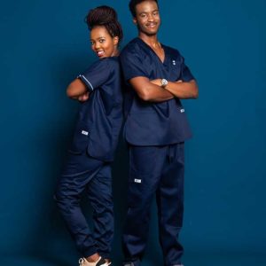 Medical Scrub:  Plain Full Set